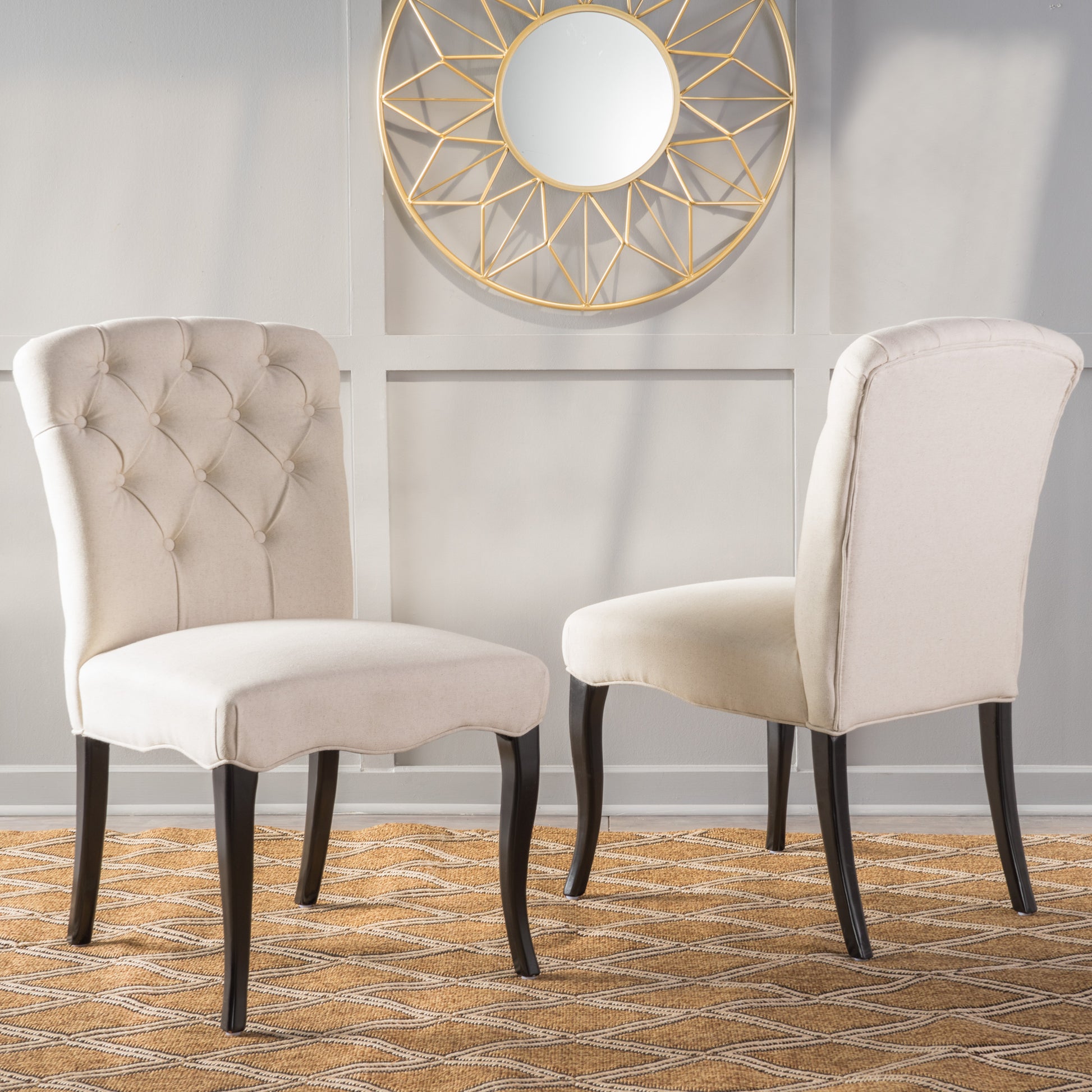 Hayden Kd Dining Chair Linen Linen