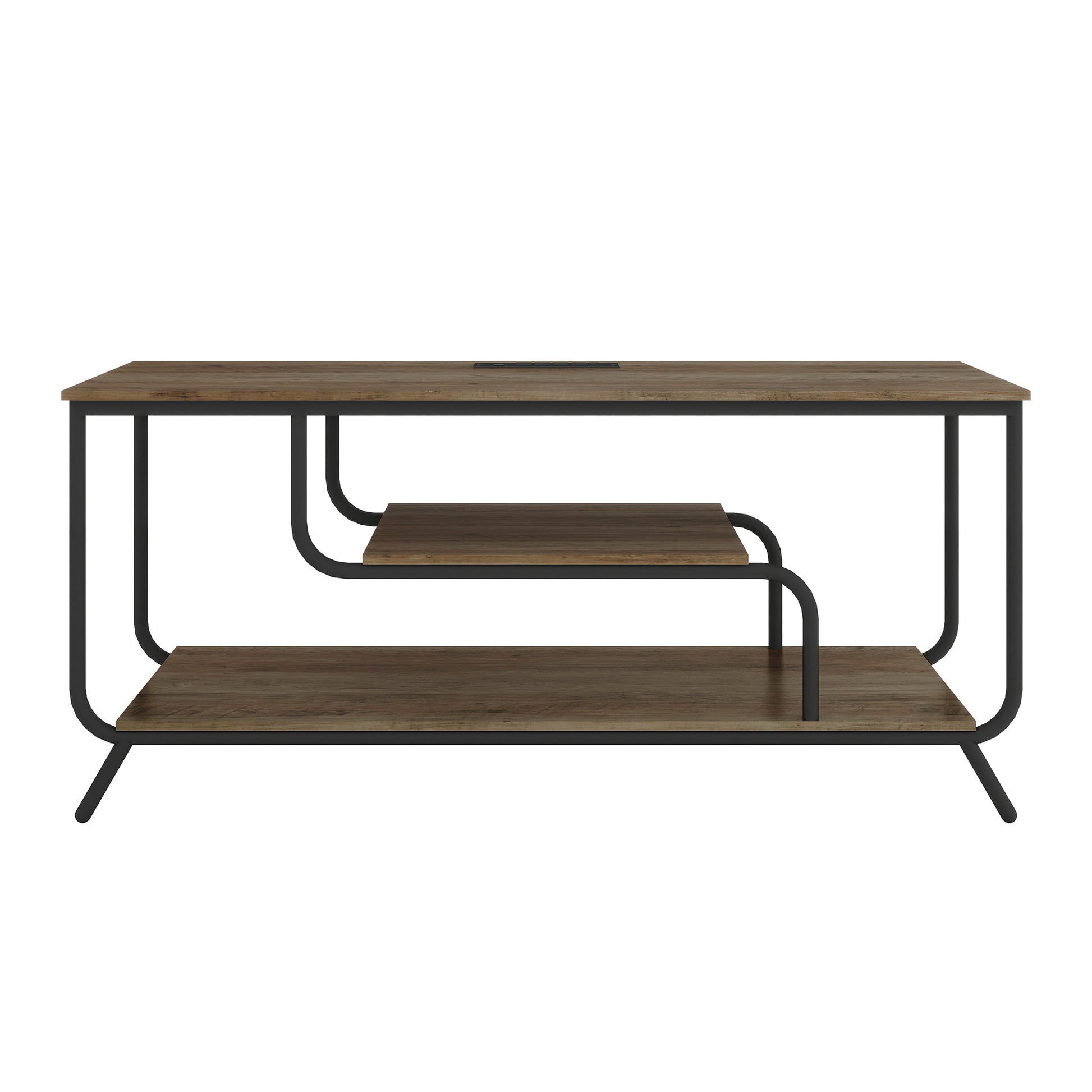 Tv Stand With Power Outlets And Led Lights Tv Stand For Tvs Up To 55 Inch, Entertainment Center With Shelves, Modern Tv Console Table For Living Room & Bedroom, Light Gray Light Gray 40 49 Inches