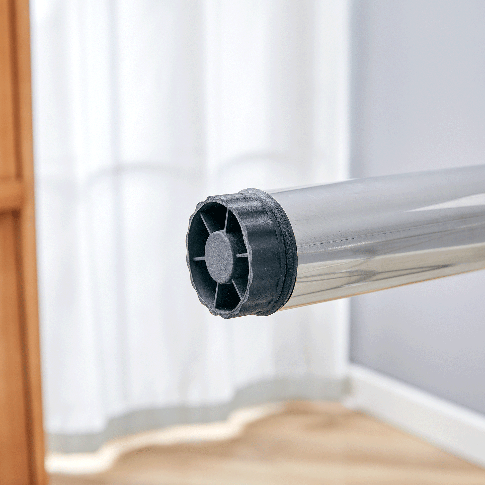 Simple Silver Stainless Steel Folding Table Frame Multifunctional, Space Saving.Folding Table Frame,Silver Stainless Steel Material,Only Table Leg.5.5*5.5*28.7 26.3*26.3*28.7 Inch. Silver Metal