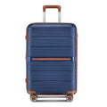 Luggage Sets 4 Piece 14 20 24 28 Pp Lightweight & Durable Expandable Suitcase Blue Polypropylene