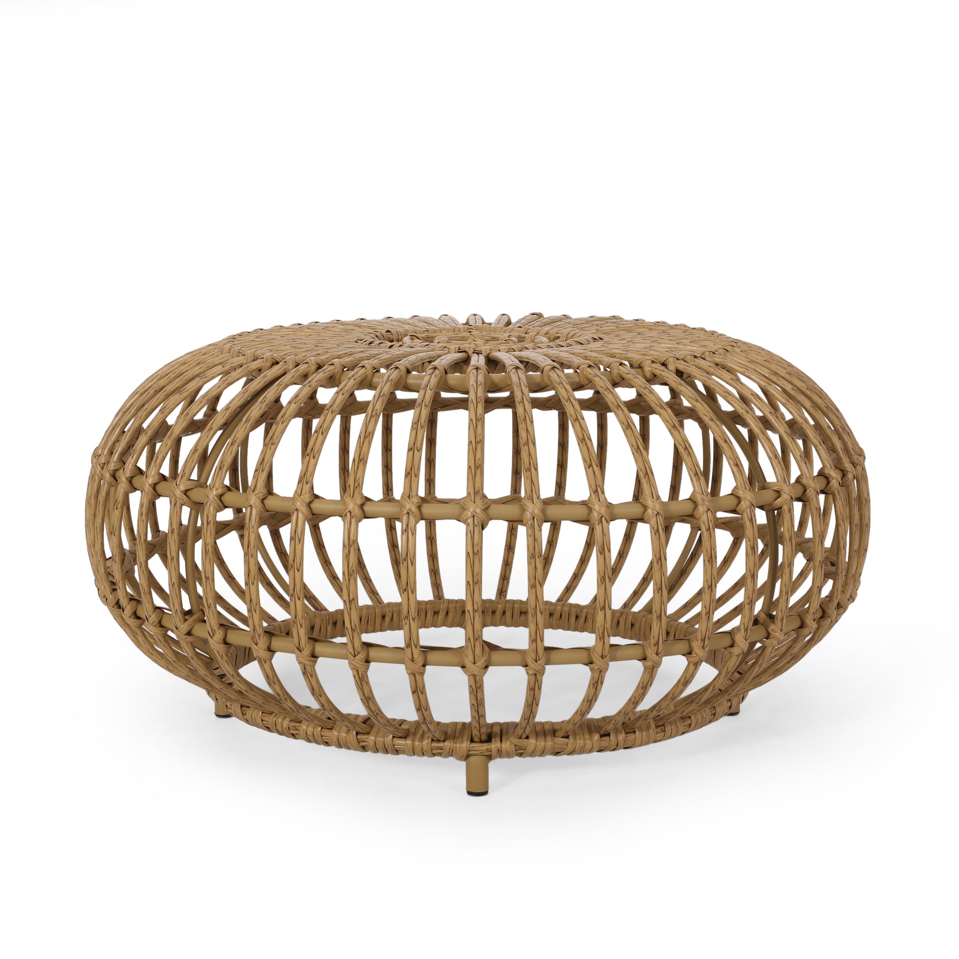 Ottawa Coffee Table Light Brown Wicker