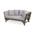 Serene Daybed Grey Fabric