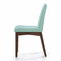 Dining Chair Set Of 2 Mint Fabric