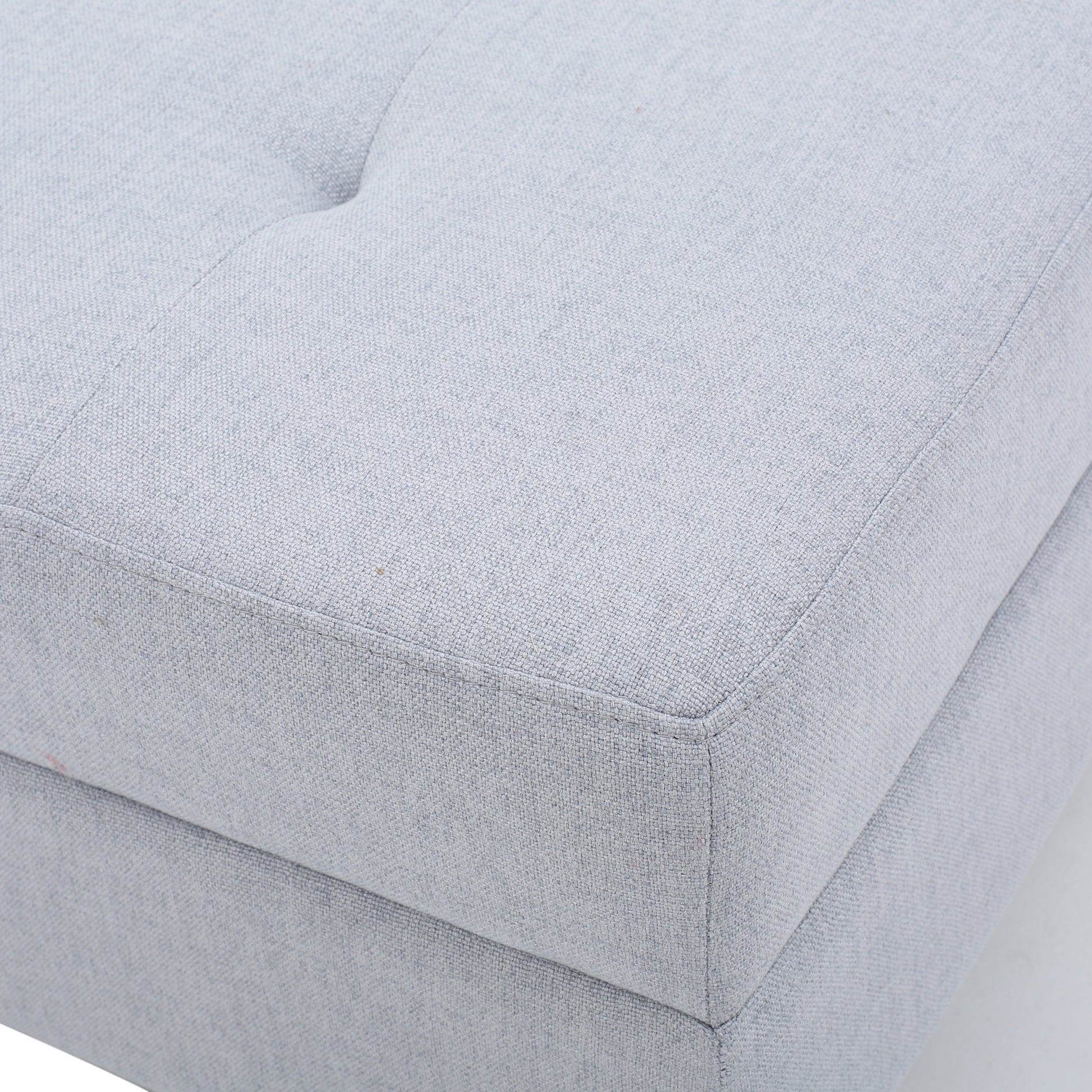 Ottoman Light Grey Fabric