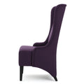 Dining Chair Plum Fabric