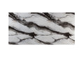 Stacey Zebra White Black Dining Table Multicolor Rubber Wood