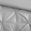7 Piece Tufted Comforter Set Grey Cal King California King Grey Polyester