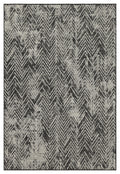 Sunshine Gc Har2011 Anthracite 7 Ft. 10 In. X 10 Ft. 3 In. Indoor Outdoor Area Rug Anthracite Polyester Polypropylene