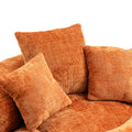 Coolmore Lazy Sofa Durable Comfort Lounger High Back Bean Bag Chair Couch With Three Pillows For Adults And Kids, Indoor & Outdoor, Single Gaming Sofa Chair For Bedroom,Office Orange Chenille Orange Foam Chenille 1 Seat