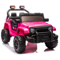 12V Kids Ride On Electric Car W Parents Control,Dual Drive, Four Wheel Suspension,With Music,Bluetooth,Mp3,Usb,With Headlights, Steering Wheel Quick Release,Slow Start For Kids Aged 3 4. Pink 50 99 Lbs Polypropylene