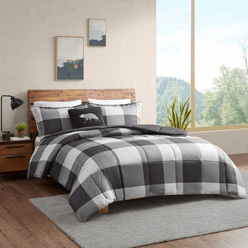 Down Alternative Comforter Set Twin Multicolor Polyester