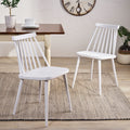 Dining Chair White Polypropylene