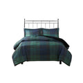 Faux Wool To Faux Fur Down Alternative Comforter Set King Multicolor Polyester