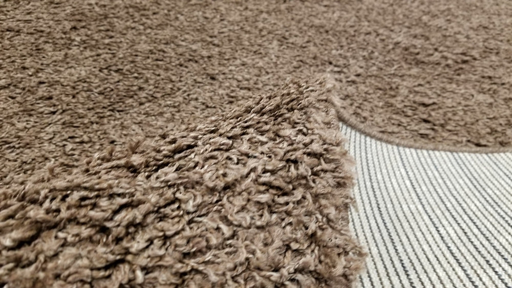 Shaggy Area Rugs, Carpets For Livingroom, 7X10 Area Rugs ,Shaggy Brown Rectangle 8&10 Brown Contemporary Abstract Polypropylene