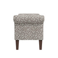 Conrad Storage Ottoman Multi Polyester Traditional Flip Top Rolled Arms Nailhead Trim Polyester