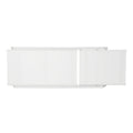 Myers Chaise Lounge Mp2 White Metal Mesh