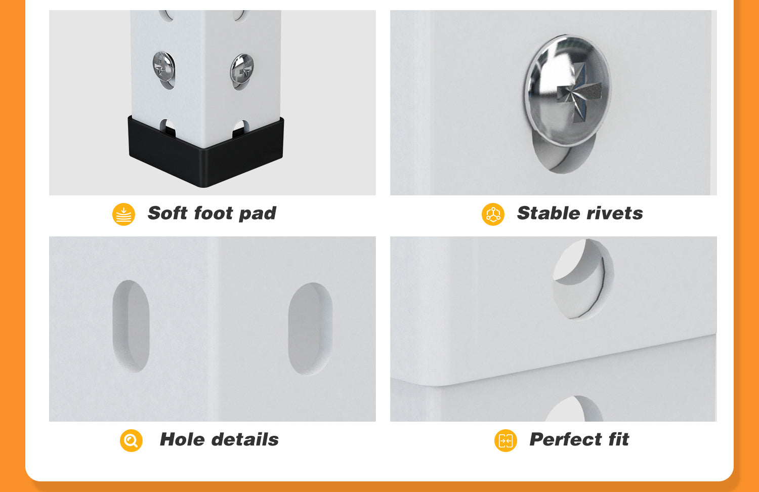 Household Storage Rack, Adjustable Display Rack, Basement Balcony Storage Rack, Carbon Steel Storage Rack, 100Cm * 40Cm * 180Cm, Five Floors White 5 White Etagere Primary Living Space Metal