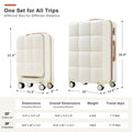 3 Piece Luggage Set With 20