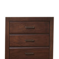 Walnut 5 Drawer Chest Walnut Bedroom Solid Wood Mdf