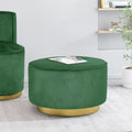 Swivel Ottoman Emerald Altay Velvet