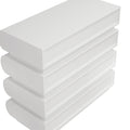 8 Drawer Dresser For Bedroom, White Dresser No Handle, Modern 8 Chest Of Drawers With Wide Storage White Mdf