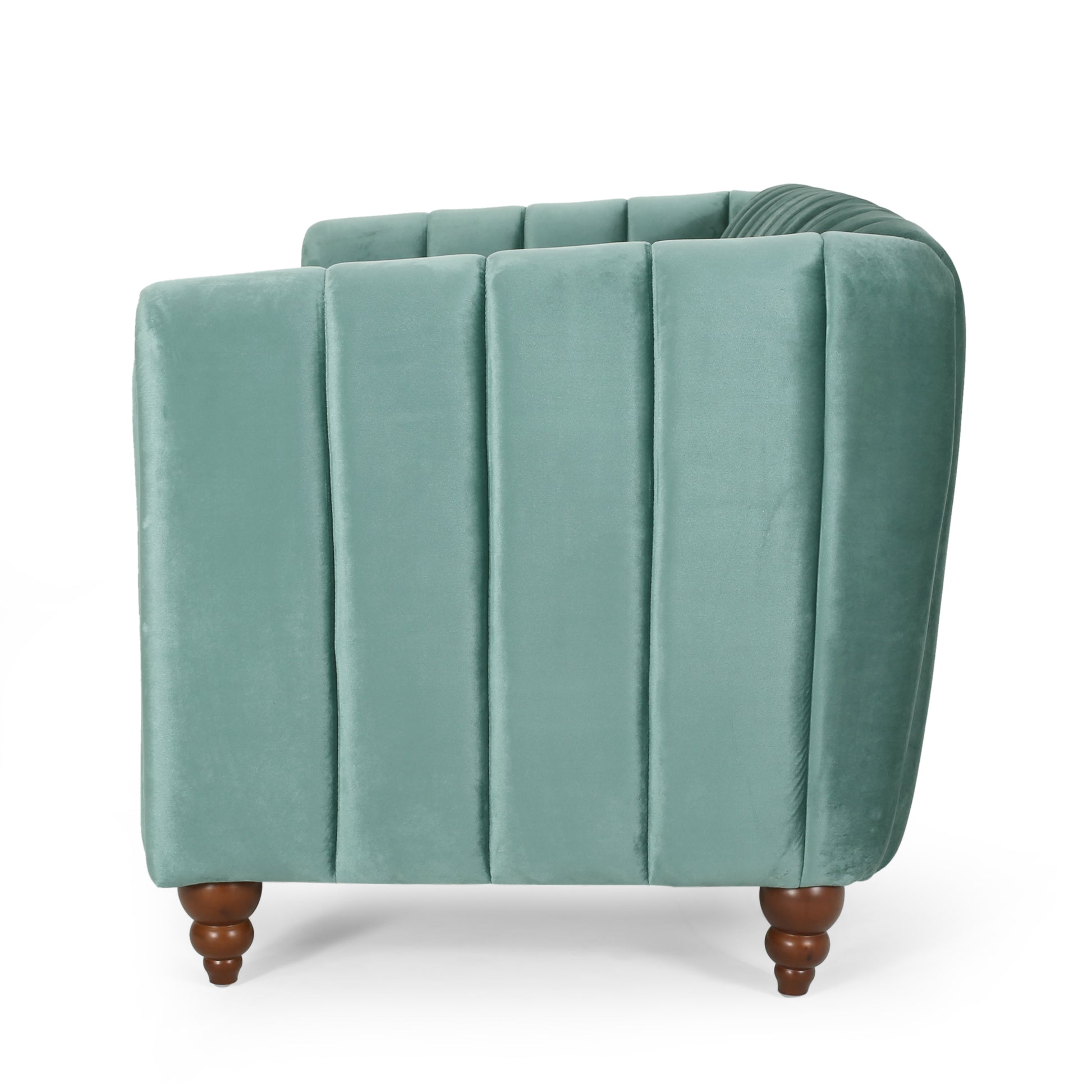 3 Seater Sofa Turquoise Velvet 3 Seat