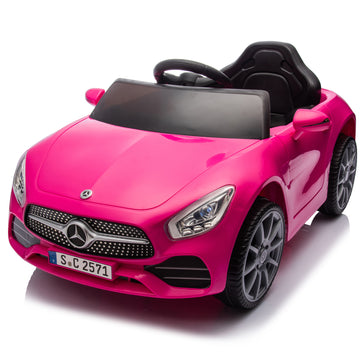 Licensed Mercedes Benz Cls 350,12V Kids Ride On Toy Car W Parents Control,2Wd,Four Wheel Suspension,Music,Bluetooth,Led Light,Usb,Power Display,Volume Adjustment,Speeds 1.24 3.11Mph For Kids Aged 2 4. Pink 50 99 Lbs Polypropylene