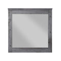 Vidalia Rustic Gray Oak Finish Mirror Gray,Oak Synthetic Wood