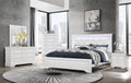 Shaker Crocodile Metallic White Mirror White Solid Wood Mdf