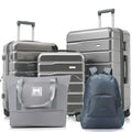 5 Piece Luggage Set With Expandable Duffel Bag & Foldable Backpack 20