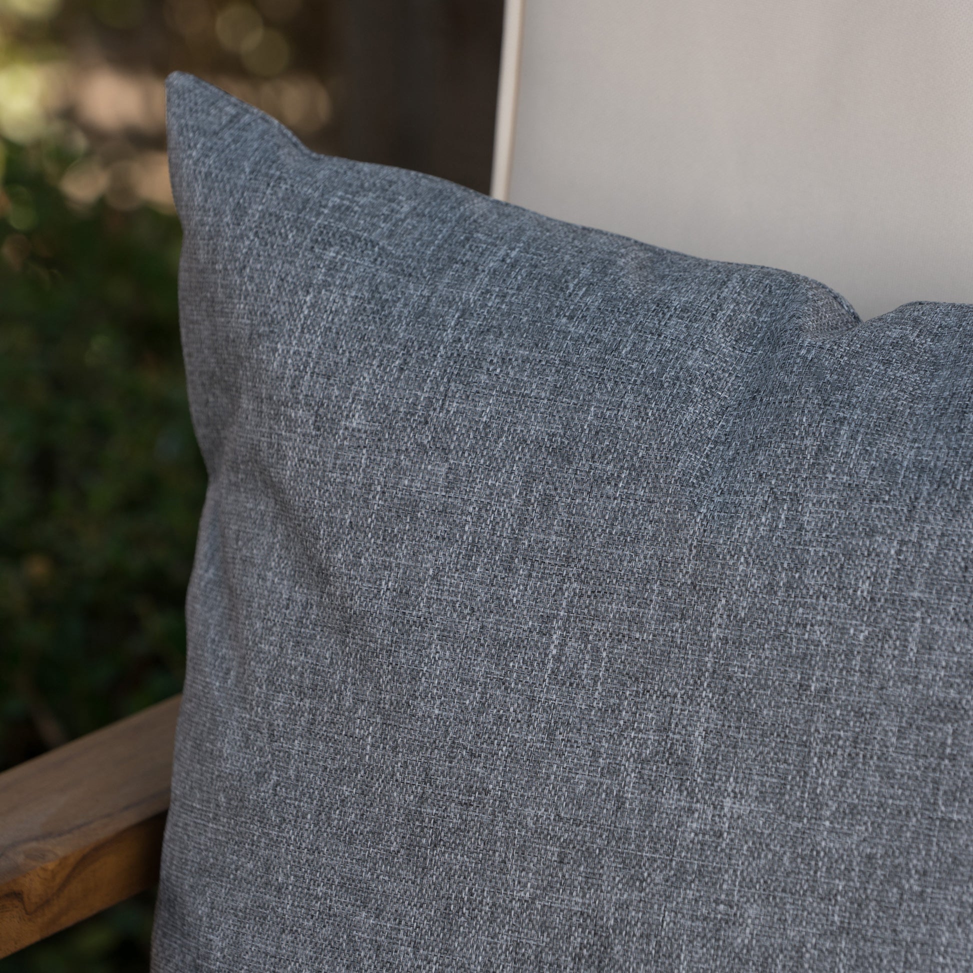 Coronado Rectangular Pillow Set Of 2 Grey Fabric