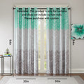 Printed Total Blackout Curtain Panel Only 1 Pc Panel Multicolor Polyester