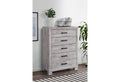 Rover Grey Chest Gray Solid Wood Mdf