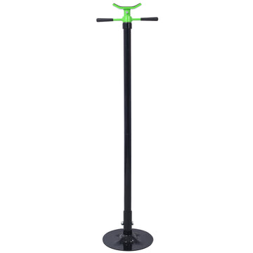 Under Hoist Support Stand 3 4 Ton 1650Lbs Capacity Jack Stand Lifting From 52 1 2 To 74 7 8 Inch Black Green Steel