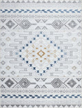 Legacy Gc Cam8001 Multi 5 Ft. 3 In. X 7 Ft. Area Rug White Polyester