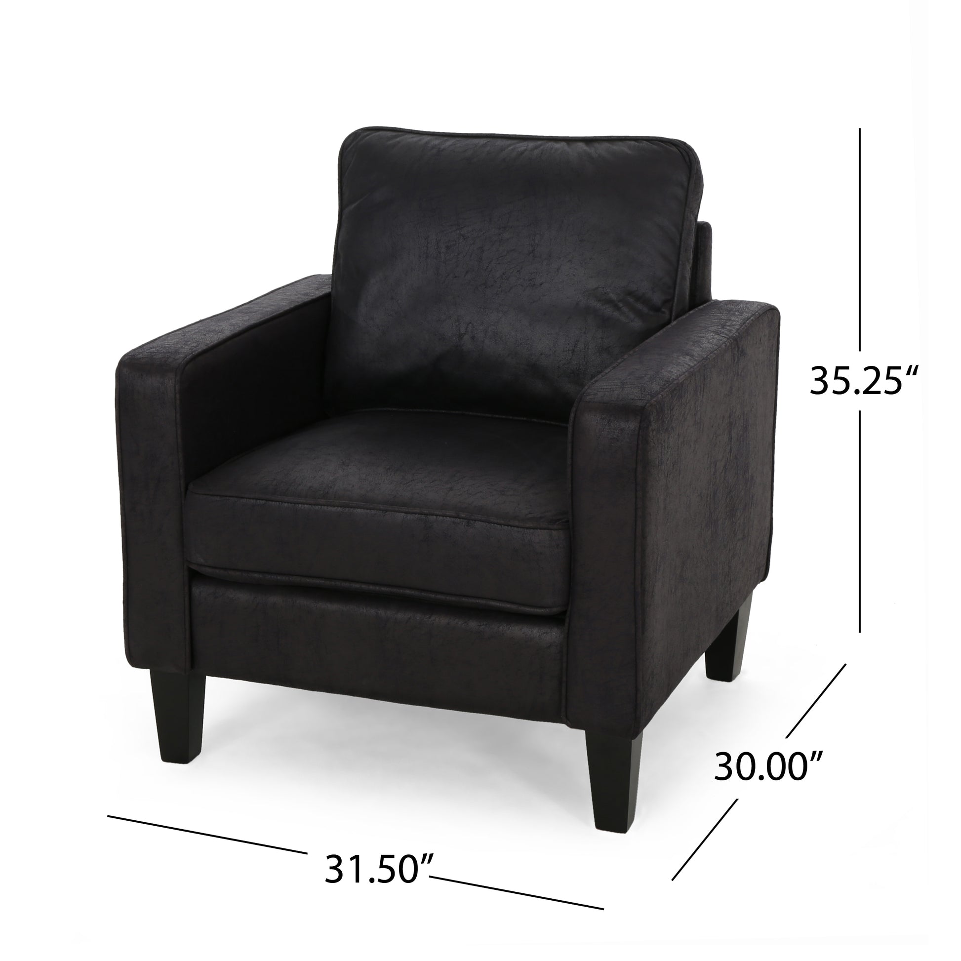 Chair Black Fabric