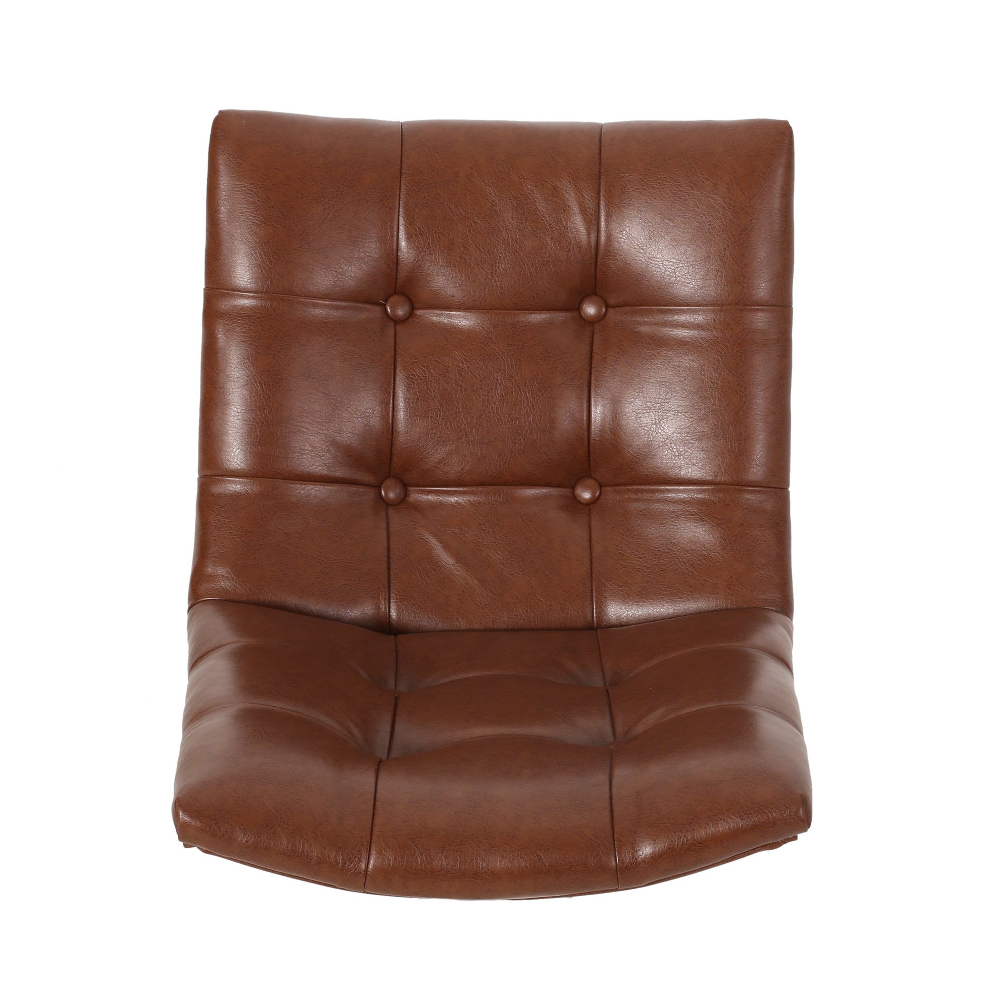 Bar Stool Light Brown Pu