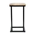 C Table Honey Wood Metal