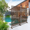 Outdoor & Indoor Privacy Screen Metal Privacy Screen 76