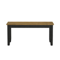 Radiant Brown 6 Piece Dining Table Set Brown Solid Wood