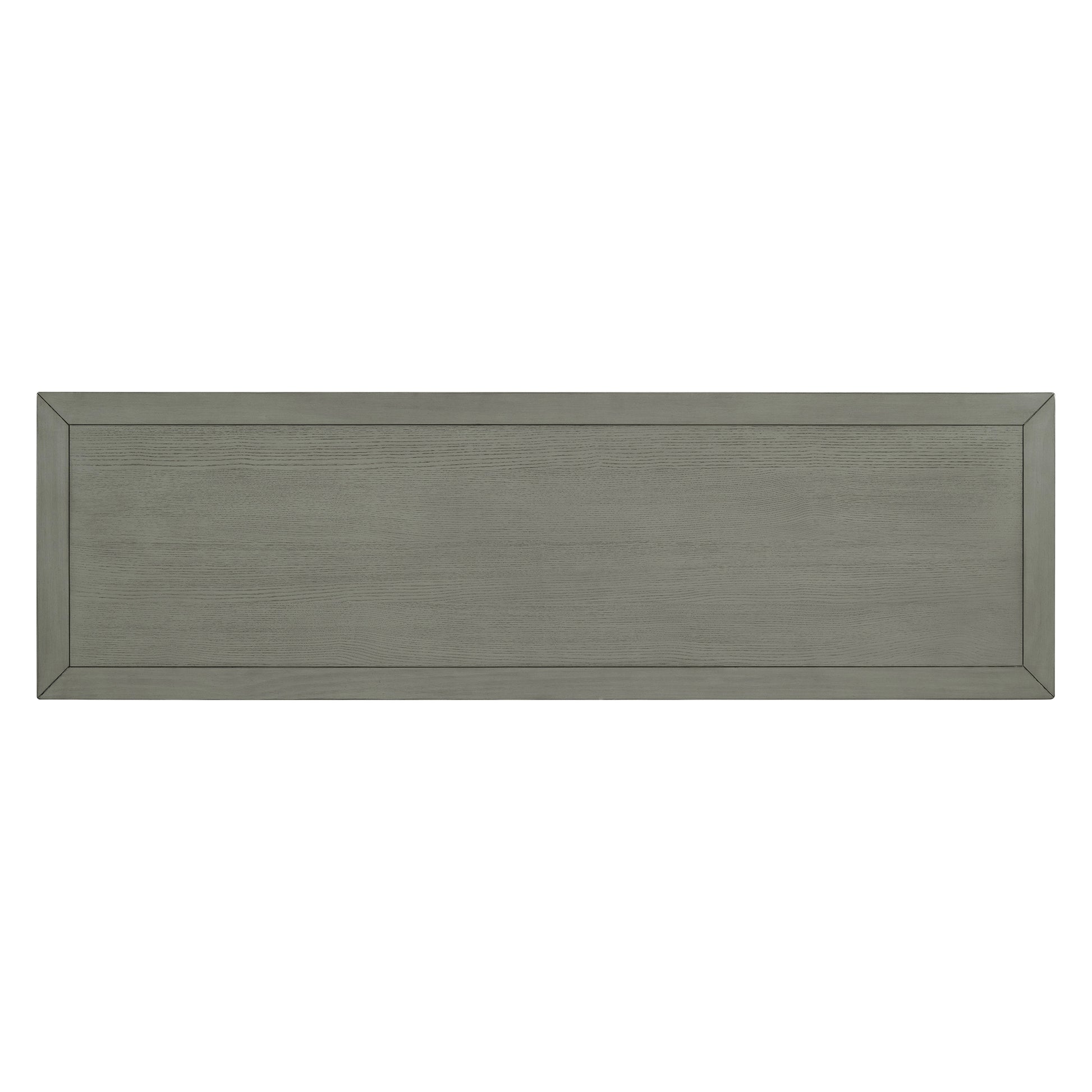 Sideboard With 4 Door Large Storage Buffet With Adjustable Shelves And Metal Handles For Kitchen, Living Room, Dining Room Antique Gray Antique Gray Solid Wood Mdf
