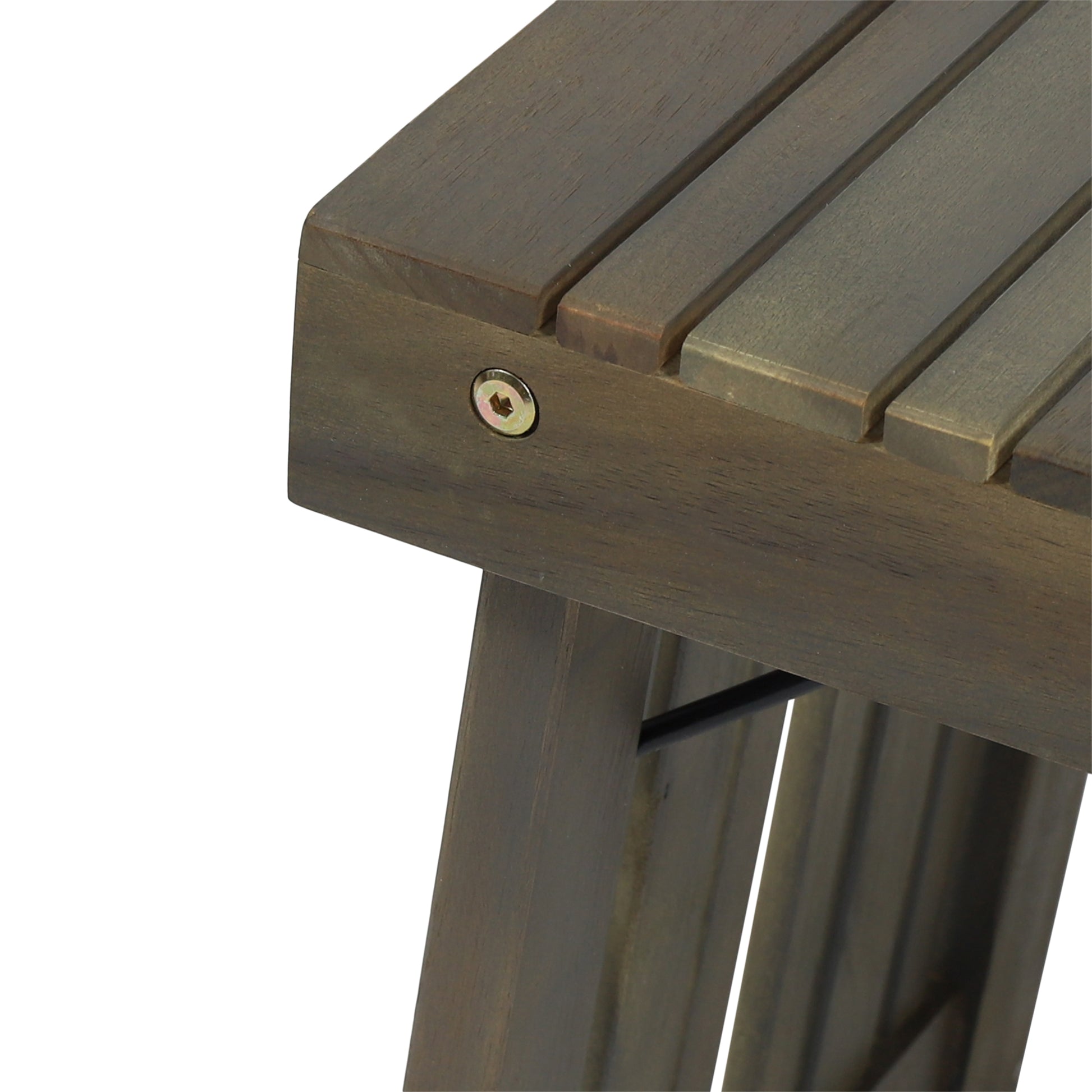 Kyoto Side Table Grey Wood