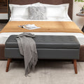 Storage Bench With Storage Bench For Bedroom End Of Bed Bench Foot Of Bed Bench Entryway Bench Storage Ottoman Bench 43.3