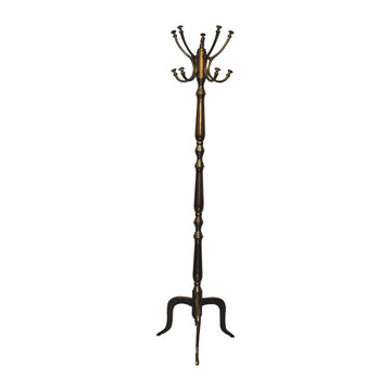 Metallic Coat Stand Gold Primary Living Space Contemporary Aluminium Aluminium