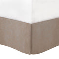 7 Piece Micro Corduroy Comforter Set Brown King Brown Polyester