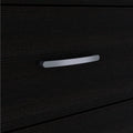 Cambridge Three Drawers Dresser Black Bedroom Modern Pine Melamine Engineered Wood
