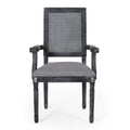 Dining Chair Grey Wood