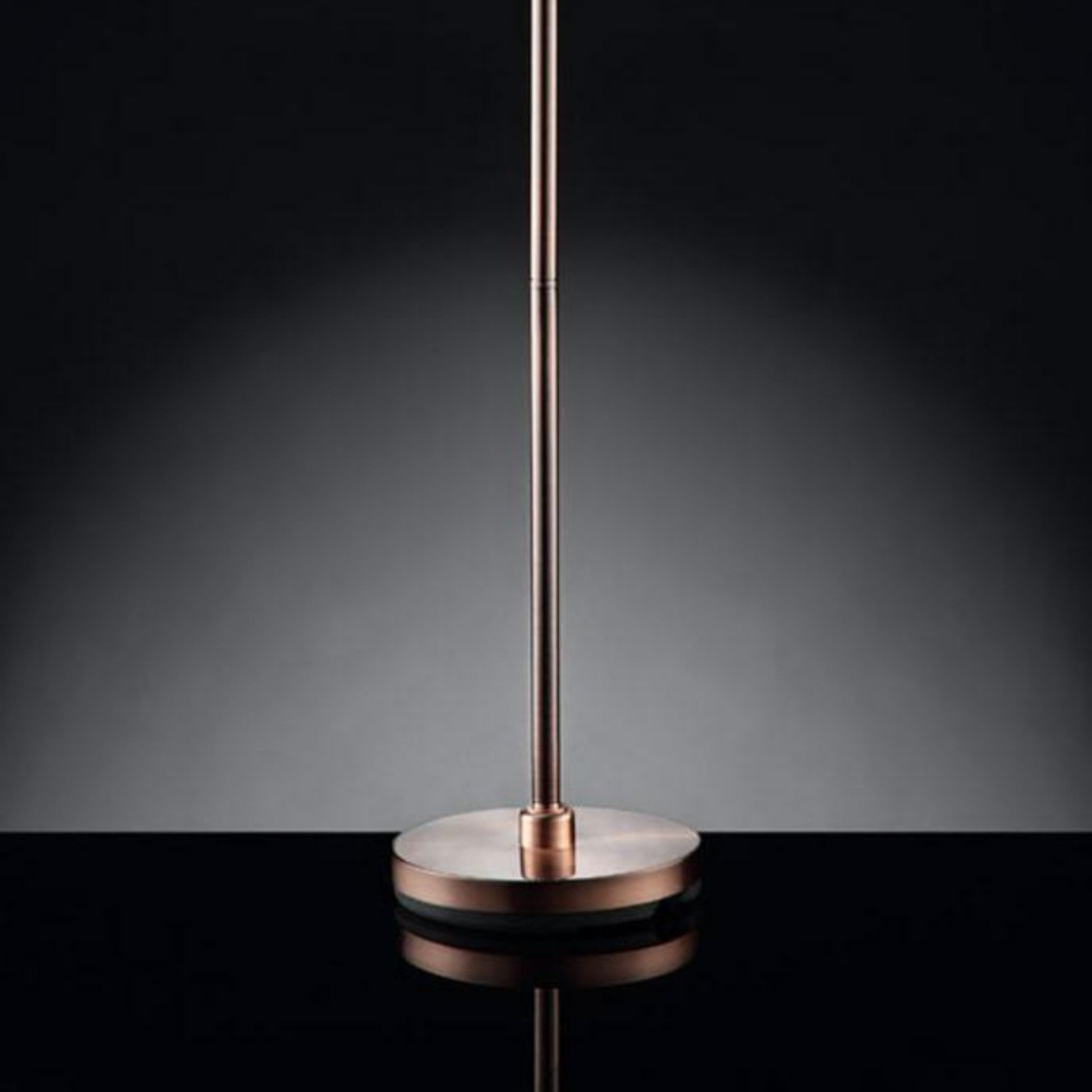 62" Tall Floor Lamp "Rosie" W Silvery Pink Finish And Crystal Accents, Shade Silver Metal