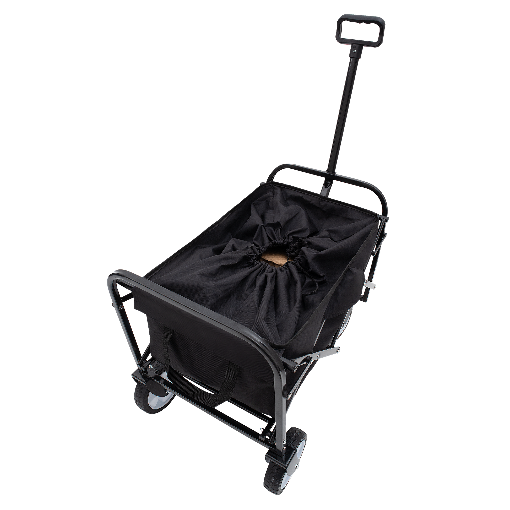 Minimeetall Extention Excollapsible Foldable Wagon Cart Beach Wagon Heavy Duty Utility Cart Utility Wagon Grocery Cart For For Camping Shopping Sports Gardeing Fishing Supports 225Lbs Black Black