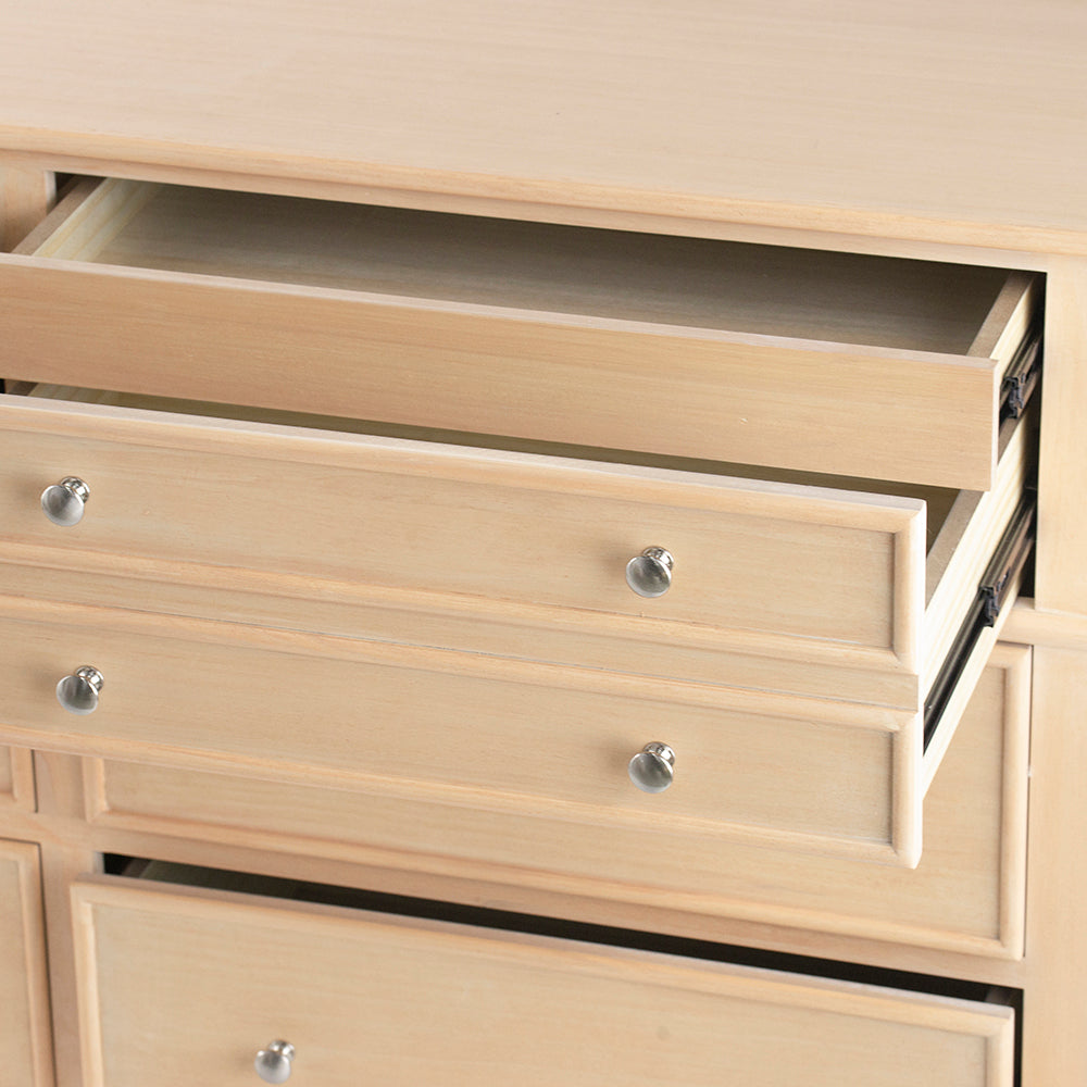 52X18X35" Cabinet Brown Mdf